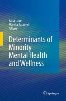 Paperback Determinants of Minority Mental Health and Wellness Book