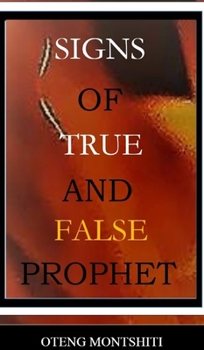 Hardcover Signs of false and true prophets Book