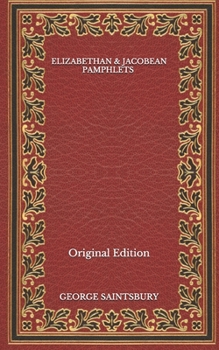 Paperback Elizabethan & Jacobean Pamphlets - Original Edition Book
