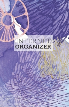 Internet Organizer: Passwords Organizer Notebook | Password Keeper | Password Logbook - Small and with Tabs