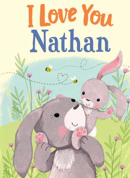 Hardcover I Love You Nathan Book