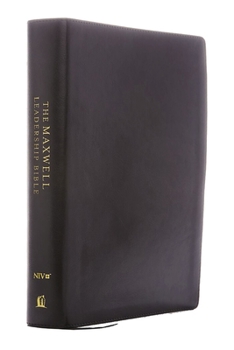 Imitation Leather Niv, Maxwell Leadership Bible, 3rd Edition, Leathersoft, Black, Comfort Print Book