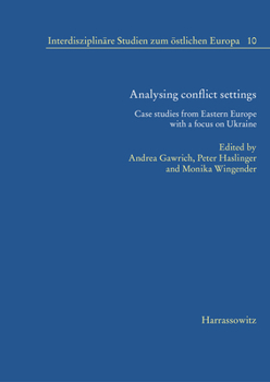 Hardcover Analysing Conflict Settings: Case Studies from Eastern Europe with a Focus on Ukraine Book