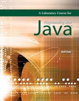 Paperback A Laboratory Course for Programming with Java Book