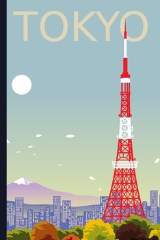 Tokyo: Vintage Style Notebook for Journaling, Home, School, Work, Travel Diary