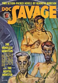 Paperback Doc Savage #76 : "The Mindless Monsters" & "The Mental Monster" Book