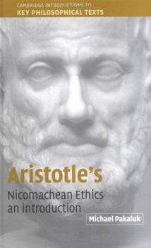 Hardcover Aristotle's Nicomachean Ethics: An Introduction Book