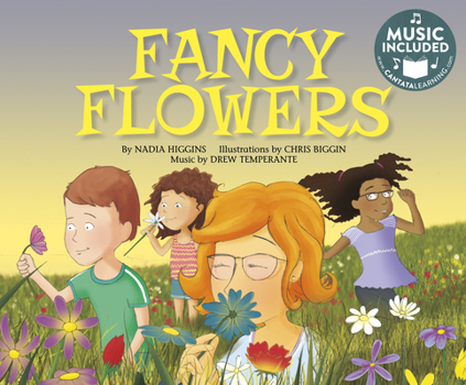 Paperback Fancy Flowers Book