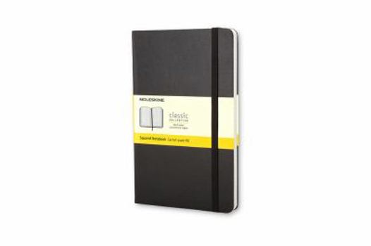 Hardcover Moleskine Classic Notebook, Large, Squared, Black, Hard Cover (5 X 8.25) Book