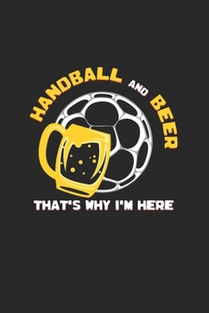 Handball and beer: 6x9 Handball | grid | squared paper | notebook | notes