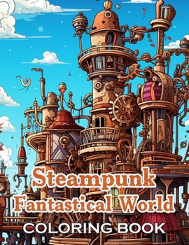 Steampunk Fantastical World Coloring Book: 100+ Unique and Beautiful Designs for All Ages