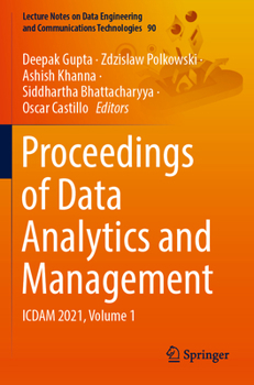 Paperback Proceedings of Data Analytics and Management: Icdam 2021, Volume 1 Book