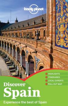 Paperback Lonely Planet Discover Spain [With Map] Book