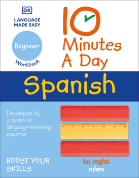 Paperback 10 Minutes a Day Spanish for Beginners Book