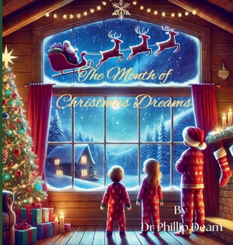 Hardcover The Month of Christmas Dreams [Large Print] Book