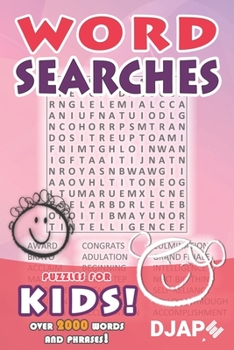 Paperback Word Searches - puzzles for KIDS!: over 2000 words and phrases Book