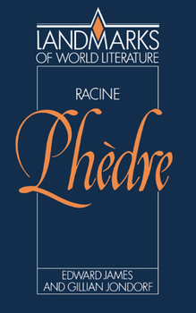 Paperback Racine: Phèdre Book