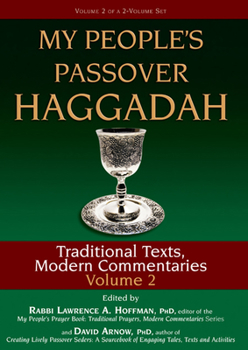 Paperback My People's Passover Haggadah Vol 2: Traditional Texts, Modern Commentaries Book