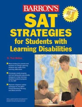 Paperback SAT STRATEGIES for Sutdents with Learning Disabilities Book