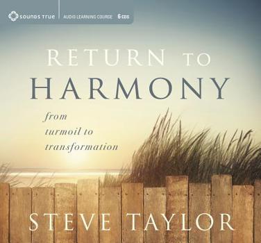 Audio CD Return to Harmony: From Turmoil to Transformation Book