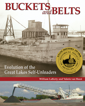Paperback Buckets and Belts: Evolution of the Great Lakes Self-Unloaders Book