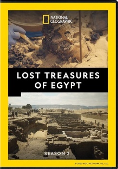 DVD National Geographic: Lost Treasures of Egypt Season 2 Book