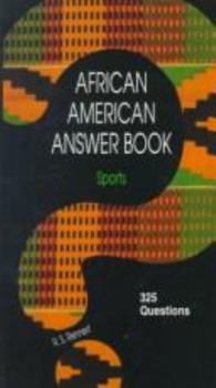 Paperback Sports: 325 Questions (African American Answer Book) Book