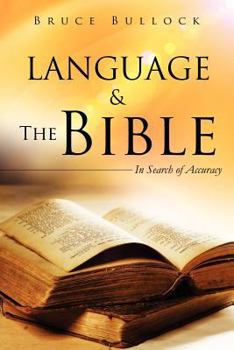 Paperback Language & The Bible Book
