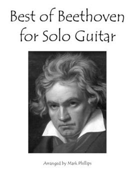 Paperback Best of Beethoven for Solo Guitar Book