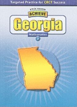 Paperback Achieve Georgia Mathematics, Grade 3 Book