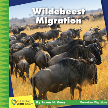 Paperback Wildebeest Migration Book