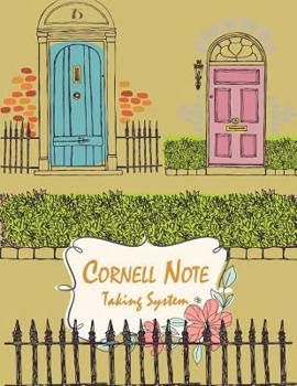 Cornell Note Taking System: Flowers house, Note Taking Notebook, For Students, Writers, school supplies list, Notebook 8.5 x 11- 120 Pages