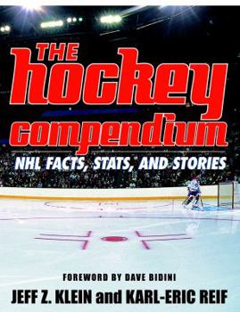 Paperback The Hockey Compendium: NHL Facts, STATS, and Stories Book