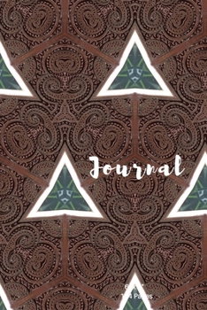 JOURNAL/NOTEBOOK.: 6" x 9" - 124 Pages - Lined Blank Pages Journal