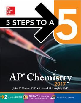 Paperback 5 Steps to a 5: AP Chemistry 2017 Book