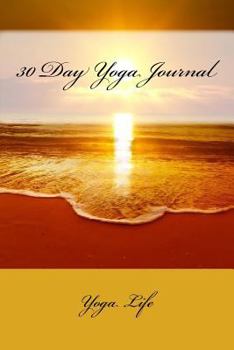 Paperback 30 Day Yoga Journal Book