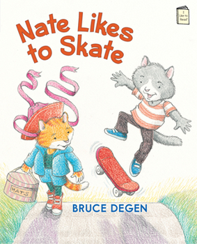 Paperback Nate Likes to Skate Book