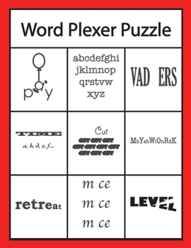 Paperback Word Plexer Puzzle: Rebus Puzzles Word or Phrase Fun and Challenge Game Book