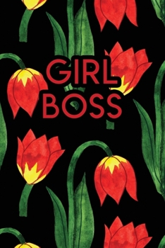 Paperback Girl Boss: 110 Blank Lined College Ruled Journal for Women Book