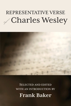 Paperback Representative Verse of Charles Wesley Book