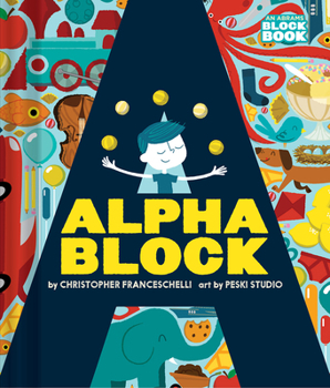 Board book Alphablock Book