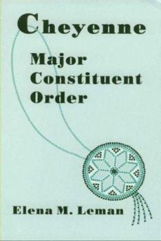 Paperback Cheyenne: Major Constituent Order Book
