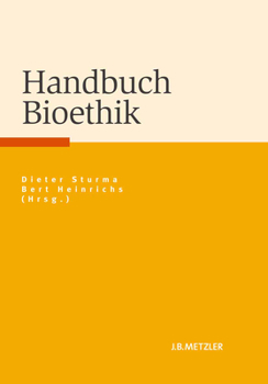 Hardcover Handbuch Bioethik [German] Book