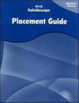 Paperback Kaleidoscope - Placement Assessment Blackline Masters - Levels A-E Book