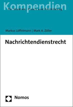 Paperback Nachrichtendienstrecht [German] Book