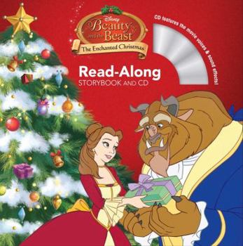 Paperback Beauty and the Beast: The Enchanted Christmas Read-Along Storybook and CD Book