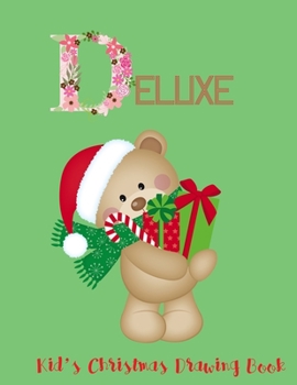 Paperback Deluxe: Kid's Christmas Drawing Book