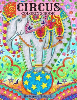 Paperback Circus coloring book