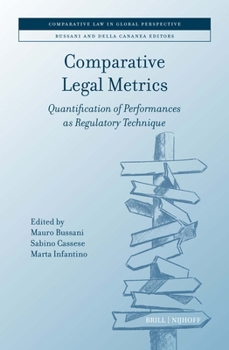 Hardcover Comparative Legal Metrics: Quantification of Performances as Regulatory Technique Book