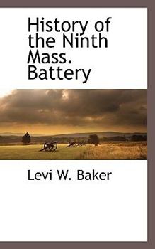 Paperback History of the Ninth Mass. Battery Book